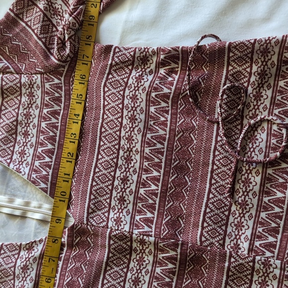 Lush Romper Long Sleeve, Skort-style Skirting EUC Size Sm-Med - Picture 12 of 14